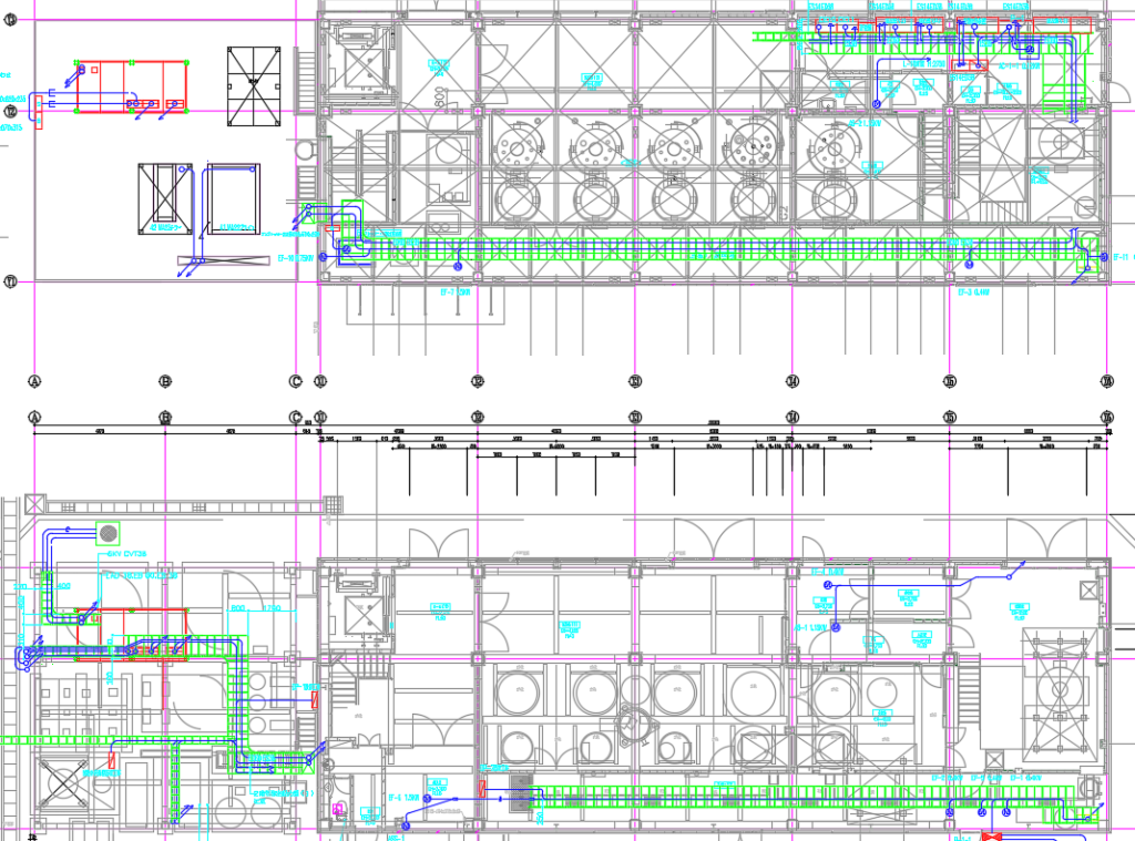 施工図作成例 | 電気設備工事の現場でトライ出きる施工図をサポート