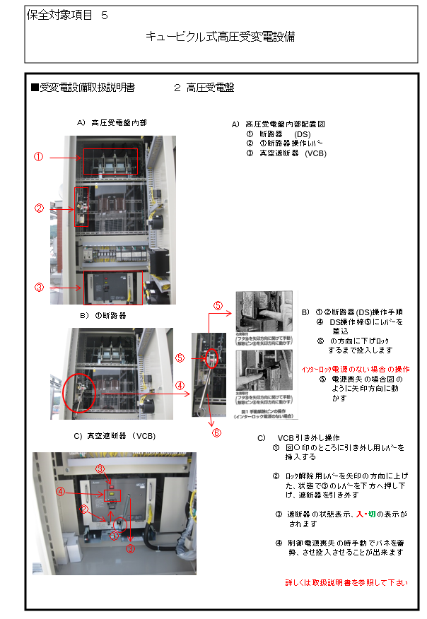 受変電設備1